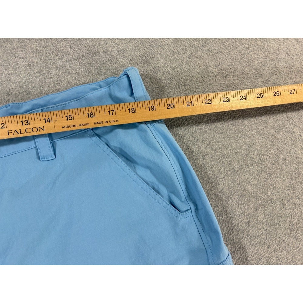 HUK Performance Fabrics Cargo Fishing Shorts (Men's XL) Blue - 10" - Picture 7 of 10